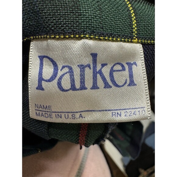 Shabby Chic School Uniform Size 28” Skirt‎ Navy Green Pleated Plaid Made In USA - Picture 2 of 3